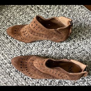 Sofft Suede Leather Booties 10M